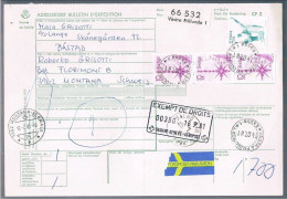 Sweden, Slania, 1981, Bulletin D'expedition - Cartas & Documentos