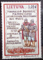 Lithuania 2019, 800 Years Of The First Mention Of Samogitians In Historical Sources, MNH Single Stamp - Lithuania