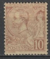 MONACO - 1891 - YVERT N°14 * MLH - COTE = 105 EUR. - - Nuevos