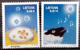 Lithuania 2019, Christmas, MNH Stamps Set - Lituanie