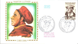 FDC 1983 MARTIN LUTHER - 1980-1989