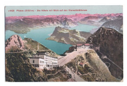 PILATUS -  Die Hotels Mit Blick Auf Den Vierwaldstattersee - Colorisée - Suisse - Lucerne - Otros & Sin Clasificación