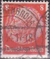 1932 - 1933 - ALEMANIA - IMPERIO - HINDENBURG - YVERT 446 - Usados