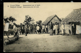 Carte Avec Vue: N° 43 - 11 ( Rassemblement Pour Le Travail ) Obl. COQUIHATVILLE  - 10/04/1913 Vers Paris - Postwaardestukken