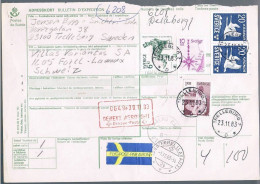 Sweden, Slania, 1983, Bulletin D'expedition - Cartas & Documentos