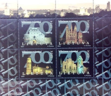 Lithuania 2023, 700th Anniversary Of Vilnius, MNH S/S - Litauen