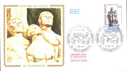 FDC 1981 MARTYRS DE CHATEUBRIANT - 1980-1989