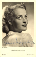 CPA Schauspielerin Irene Von Meyendorff, Portrait, Autogramm - Acteurs