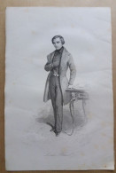 C1  GRAVURE Louis BLANC 1849 Lacauchie Rebel PORT INCLUS FRANCE - Prints & Engravings