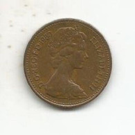 GREAT BRITAIN 1 NEW PENNY 1980 - 1 Penny & 1 New Penny