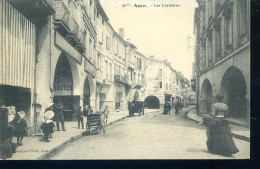 Agen Vers 1910 - Les Cornieres - Animé - Agen