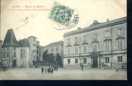 Agen 1907 - Musee Mairie - Animé - Agen