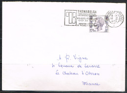 EXP-L90 - BELGIQUE Flamme Sur Lettre THEMABELGA 1975 - Targhette