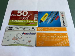 - 5 - Austria 5 Different Phonecards - Oesterreich