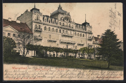 AK Marienbad, Hôtel Weimar Am Kirchenplatz  - Tchéquie