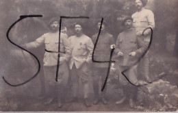 DOLE        CARTE PHOTO  SOUS OFFICIERS  + INFIRMIER   DU 55 E  D INFANTERIE - Dole