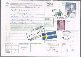 Sweden, Slania, 1984, Bulletin D'expedition - Lettres & Documents