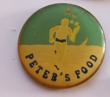 V449 Pin's PETER'S FOOD Course Marathon Achat Immédiat - Other & Unclassified