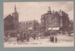 CP - 62 - Berck-Ville - Marché - Berck