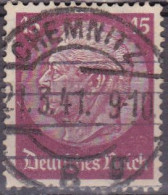 1933 - 1936 - ALEMANIA - IMPERIO - HINDENBURG - YVERT 491 - Used Stamps