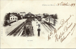 51  CAMP DE CHALONS - LA GARE - Camp De Châlons - Mourmelon