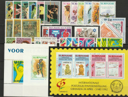 Suriname 1992 Year - Complete - MNH/**/postfris - Surinam