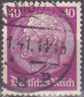 1933 - 1936 - ALEMANIA - IMPERIO - HINDENBURG - YVERT 495 - Gebraucht