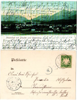 Bayern 1904, Reservestempel TEISENDORF R Auf Farb-AK M. 5 Pf. - Briefe U. Dokumente