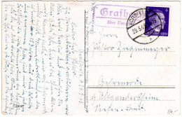 DR 1943, Landpoststpl. GRAFHORST über Vorsfelde Auf Karte M. 6 Pf - Lettres & Documents