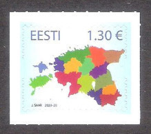 Estonian Counties Estonia 2023 MNH  Stamp  Mi 1079 - Estonie