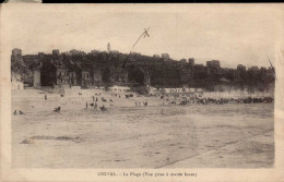 80 , Cpa ONIVAL , La Plage , Vue à Marée Basse  (15591) - Onival