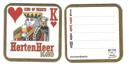 264a Brij. Het Nest Oud-Turnhout HertenHeer Blond Rv 90-90 - Beer Mats