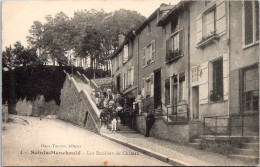 51 SAINTE MENEHOULD - LES ESCALIERS DU CHATEAU - Sainte-Menehould