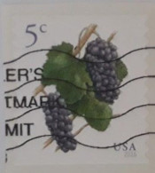 VERINIGTE STAATEN ETATS UNIS USA 2016 GRAPES COIL 5C USED ON PAPER SN 5038 MI 5231 YT 4866 SG 5662 - Usados