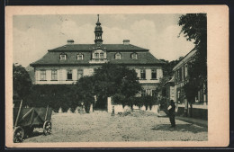AK Grosspriesen, Altes Schloss  - Tchéquie