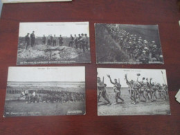 TOMMYS ARMEE ANGLAISE LOT DE  7 CARTE PHOTO  WAR PICTURE DAILLY MAIL GUERRE 14.18 - War 1914-18