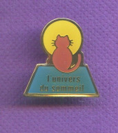 Rare Pins Chat L'univers Du Sommeil T222 - Tiere