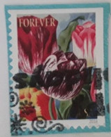 VERINIGTE STAATEN ETATS UNIS USA 2016 BOTANICAL ART: TULIPS 1 F USED ON PAPER MI 5219 YT 4853 SC 5043 - Used Stamps