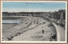 CPA ANGLETERRE - BERWICK - EAST BAY , NORTH BERWICK - TB PLAN Plage ANIMATION AUTOMOBILES - Otros & Sin Clasificación