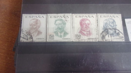 ESPAGNE TIMBRE   YVERT N° 1489.1492 - Used Stamps