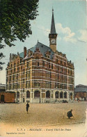 59 - Roubaix - Nouvel Hotel Des Postes - Animée - Colorisée - Correspondance - Voyagée En 1933 - CPA - Voir Scans Recto- - Roubaix