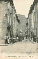 09 - Bélesta - Rue Du Marché - Animée - CPA - Voir Scans Recto-Verso - Andere & Zonder Classificatie