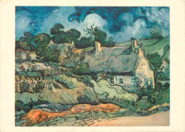 Art - Peinture - Vincent Van Gogh - Chaumes à Cordeville - Musée Du Louvre De Paris - Carte De La Loterie Nationale - CP - Schilderijen