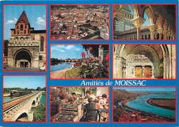 82 - Moissac - Multivues - Raisins - CPM - Voir Scans Recto-Verso - Moissac