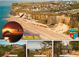 76 - Mesnil Val - Multivues - Blasons - Carte Neuve - CPM - Voir Scans Recto-Verso - Mesnil-Val