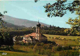 68 - Thierenbach - Pèlerinage De Notre Dame De Thierenbach - La Basilique - Au Fond La Aison De Repos Sainte Anne - CPM  - Other & Unclassified