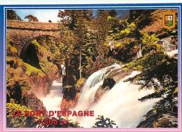 65 - Cauterets - Le Pont D'Espagne - Le Gouffre Et La Cascade  - CPM - Voir Scans Recto-Verso - Cauterets