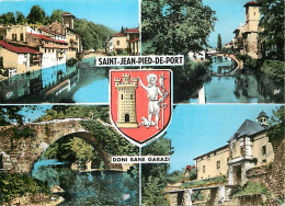 64 - Saint Jean De Pied De Port - Multivues - Blasons - Carte Neuve - CPM - Voir Scans Recto-Verso - Saint Jean Pied De Port