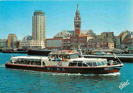 59 - Dunkerque - La Visite Du Port à Bord Du Bateau Promenade L'Elsa - La Tour De Reuze - L'Hotel De Ville - Bateaux - C - Dunkerque