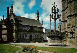 29 - Saint Thegonnec - La Chapelle Ossuaire - Le Calvaire Breton - Voir Scans Recto Verso  - Saint-Thégonnec